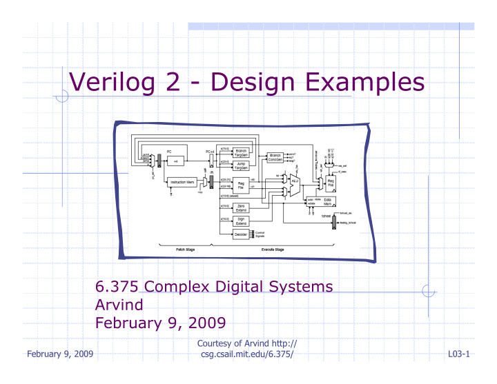 verilog 2 design examples
