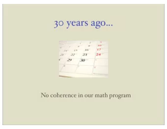 Teacher Collaboration  Professional Development from the Inside  Jonathan Howland  Henri Picciotto