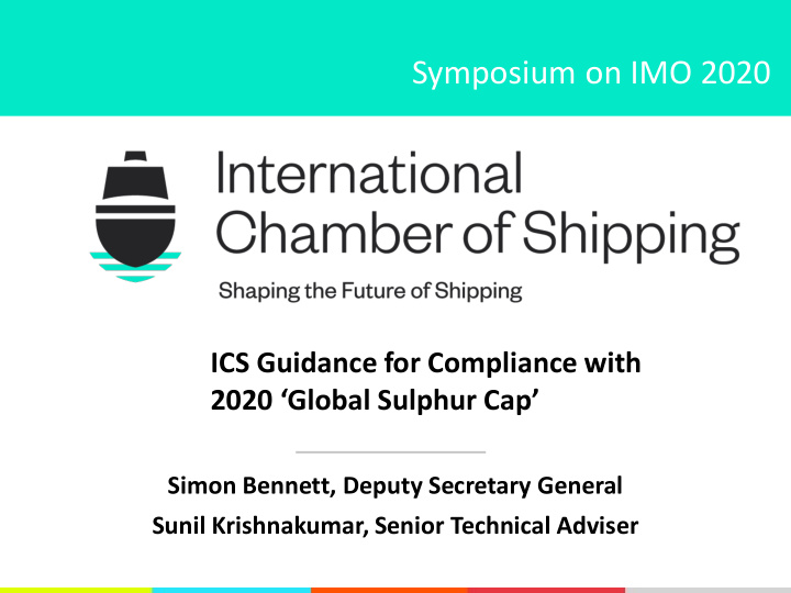 symposium on imo 2020