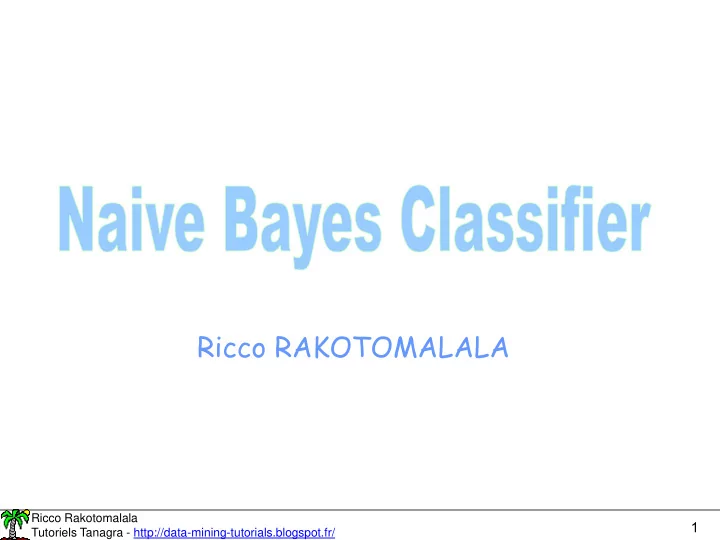 ricco rakotomalala
