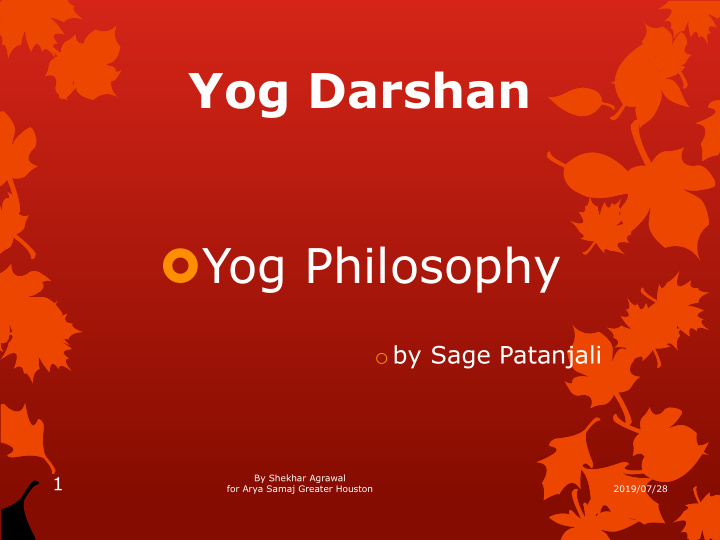 yog darshan yog philosophy