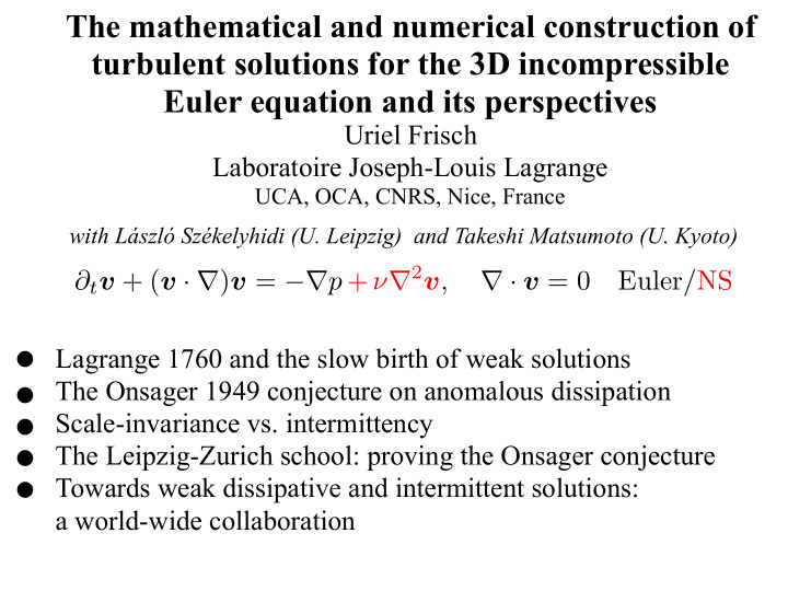 the onsager 1949 conjecture on anomalous dissipation