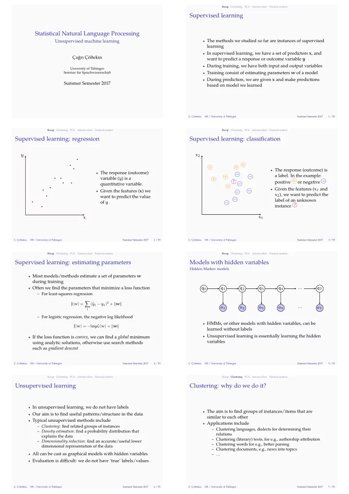statistical natural language processing