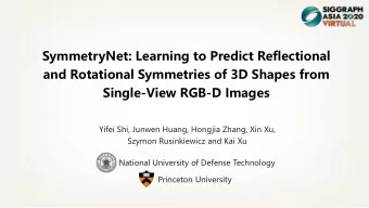 SymmetryNet: Learning to Predict Reflectional  and Rotational Symmetries of 3D Shapes from