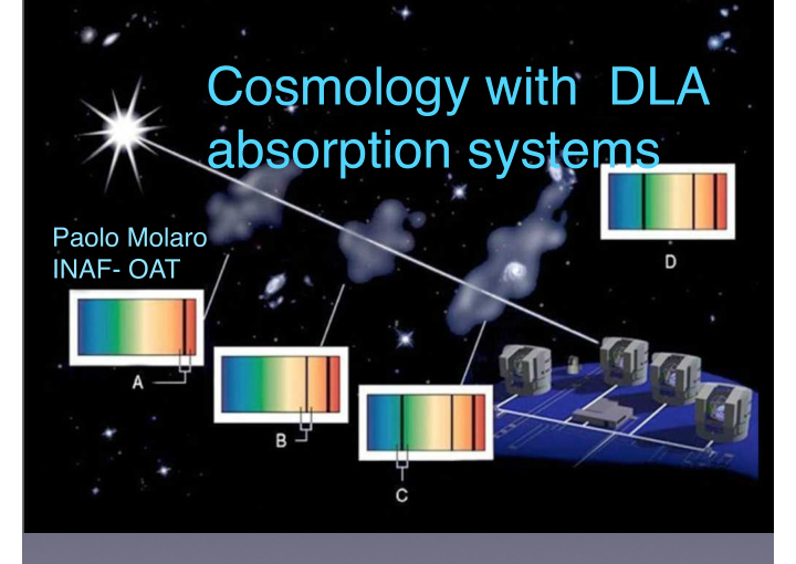 cosmology with dla absorption systems