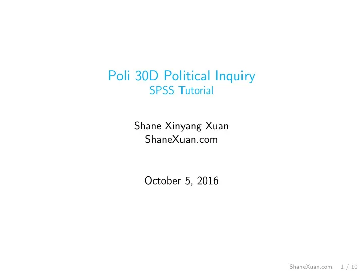 poli 30d political inquiry