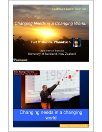 changing needs in a changing world