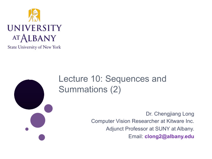 lecture 10 sequences and summations 2