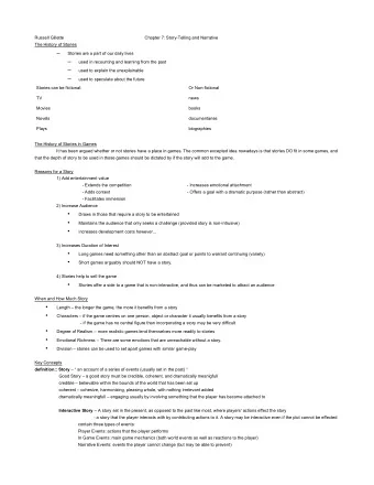 Russell Gillette                                                                   Chapter 7: