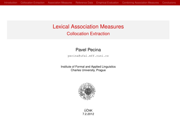 lexical association measures