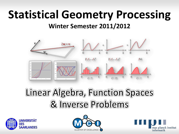 statistical geometry processing