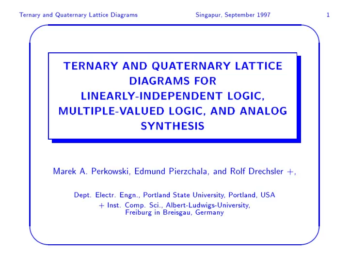 t erna ry and quaterna ry lattice diagrams singapur