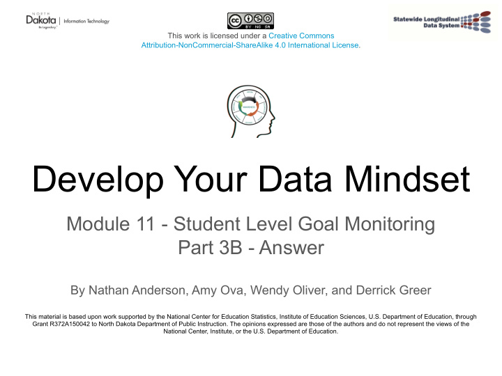 develop your data mindset