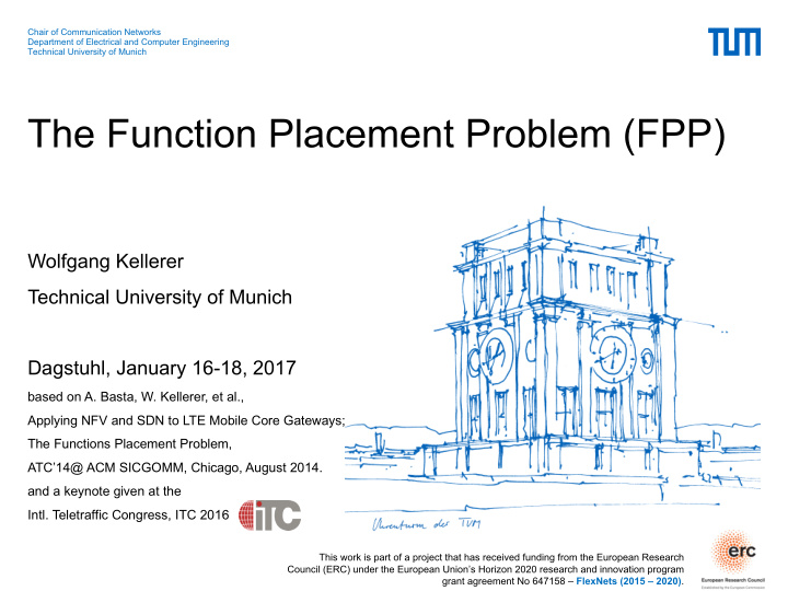 the function placement problem fpp