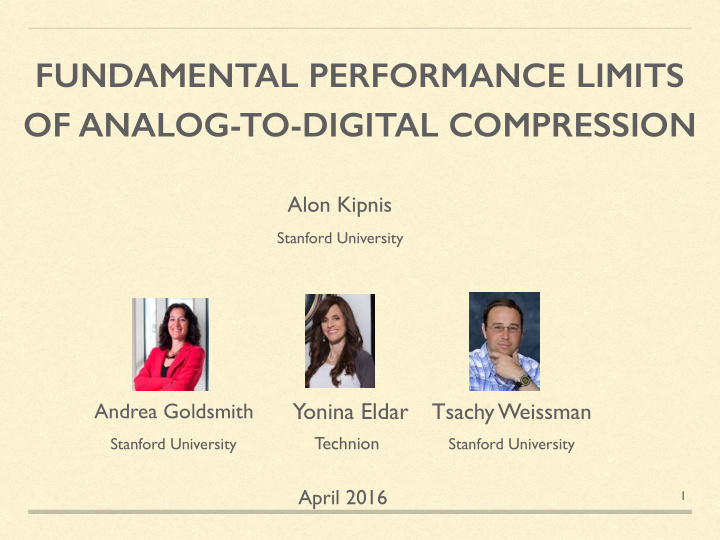 fundamental performance limits of analog to digital