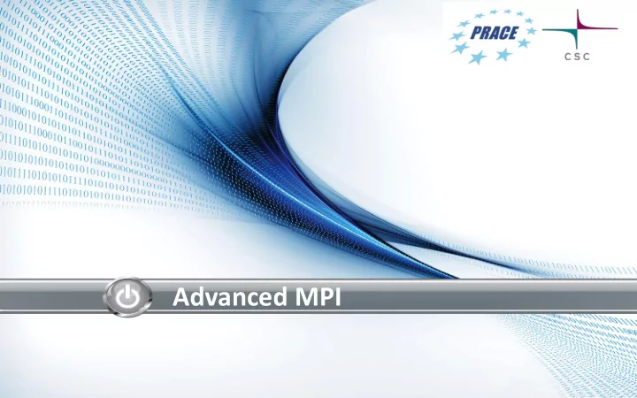 advanced mpi user defined datatypes mpi datatypes