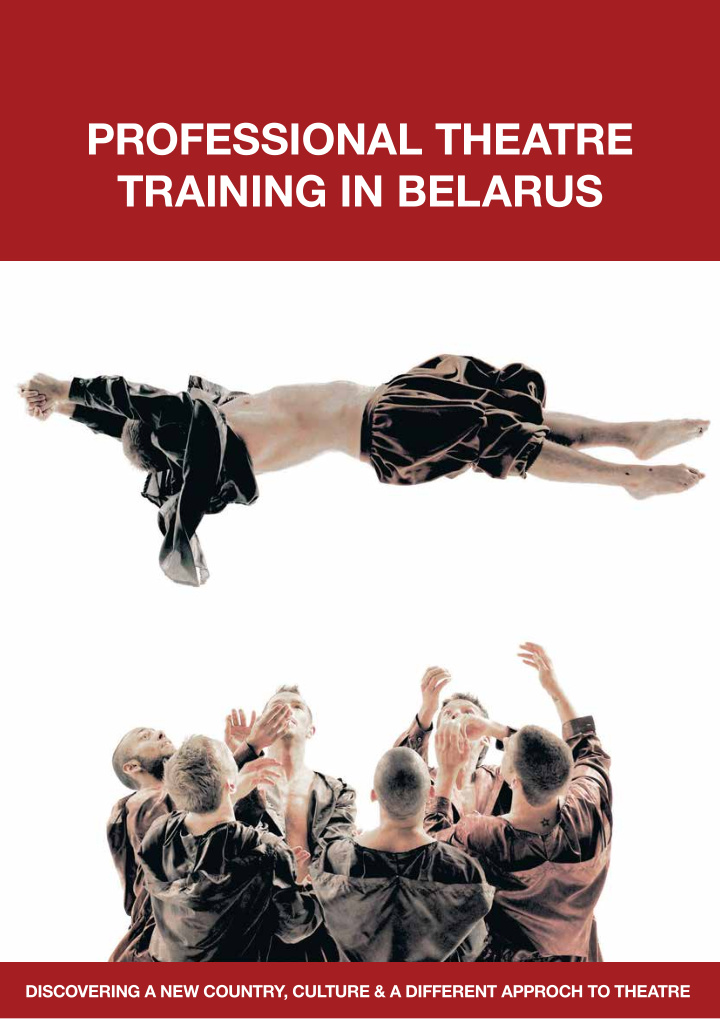 professional theatre training in belarus