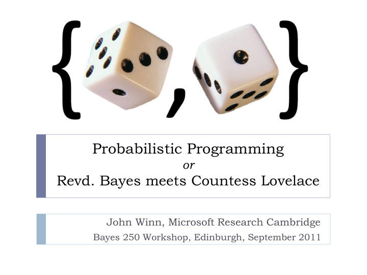 probabilistic programming