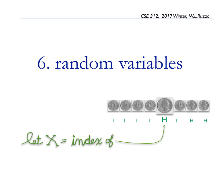 6 random variables