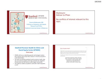 Disclosure:  Advisor to Pfizer.  No conflicts of interest relevant to this  topic.  Yvonne