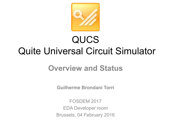 qucs quite universal circuit simulator