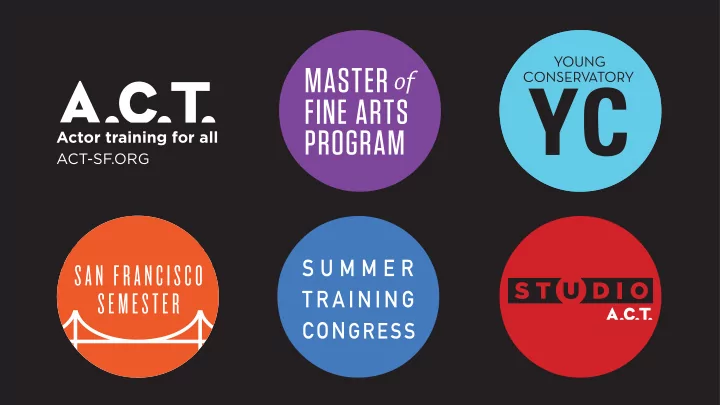 actor training for all