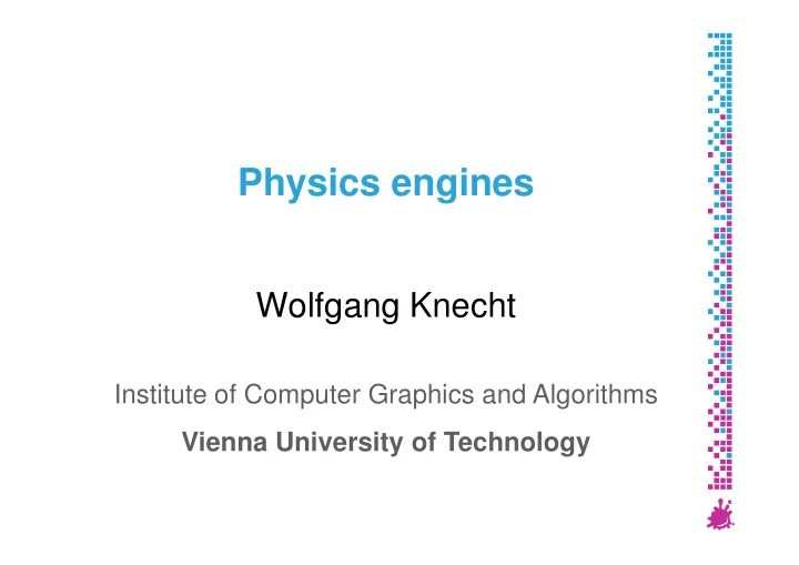 physics engines