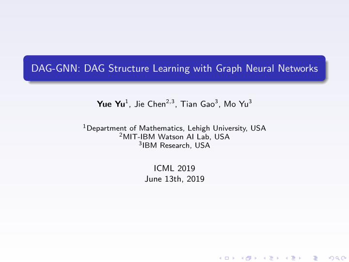 dag gnn dag structure learning with graph neural networks