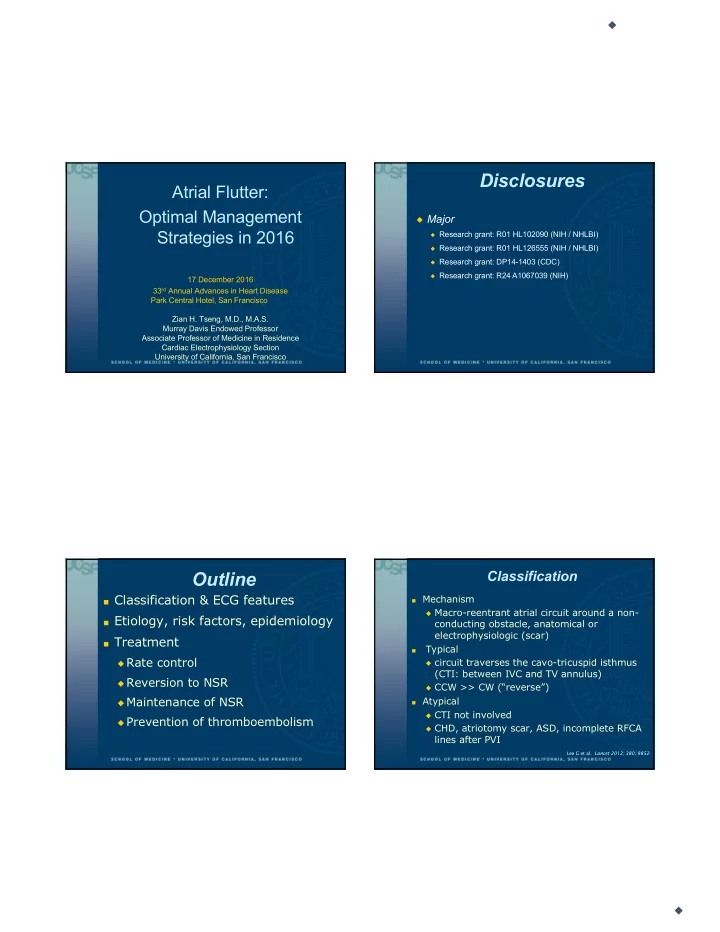 disclosures
