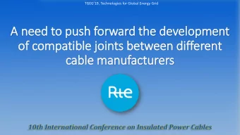 A need t  to push for  orward t  the d  development  of c  compatible joi  oints b  between d