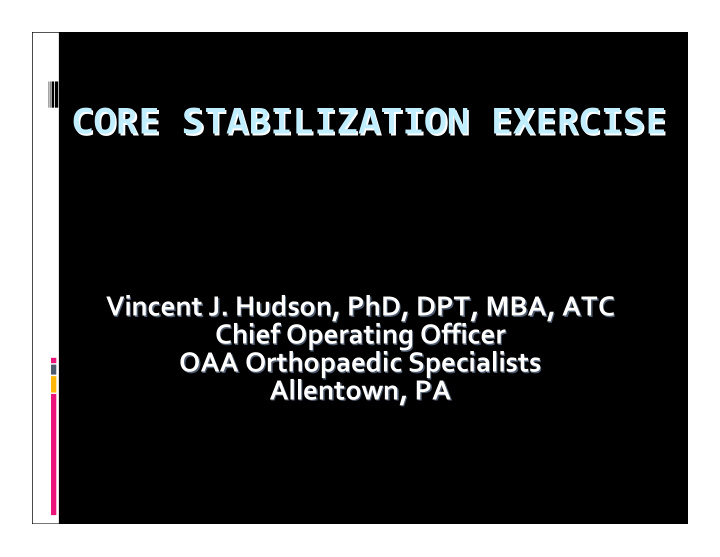 core stabilization exercise core stabilization exercise