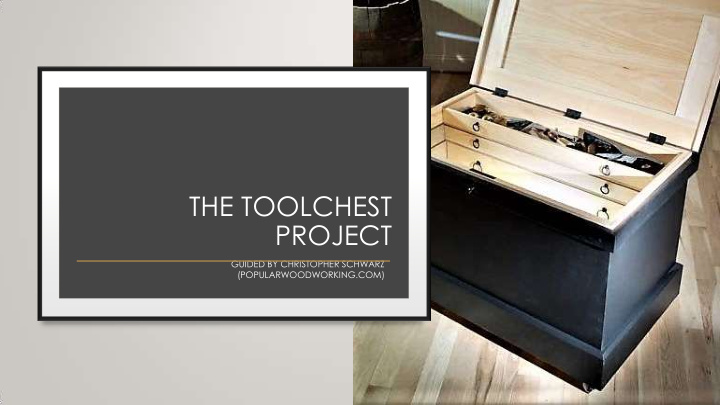 the toolchest project