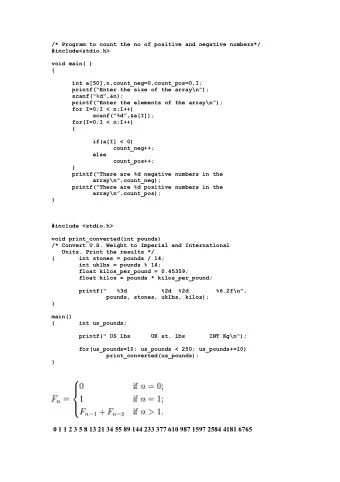 0 1 1 2 3 5 8 13 21 34 55 89 144 233 377 610 987 1597 2584 4181 6765  Ian Stewart, Lifes