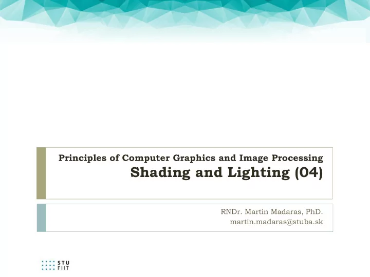 shading and lighting 04