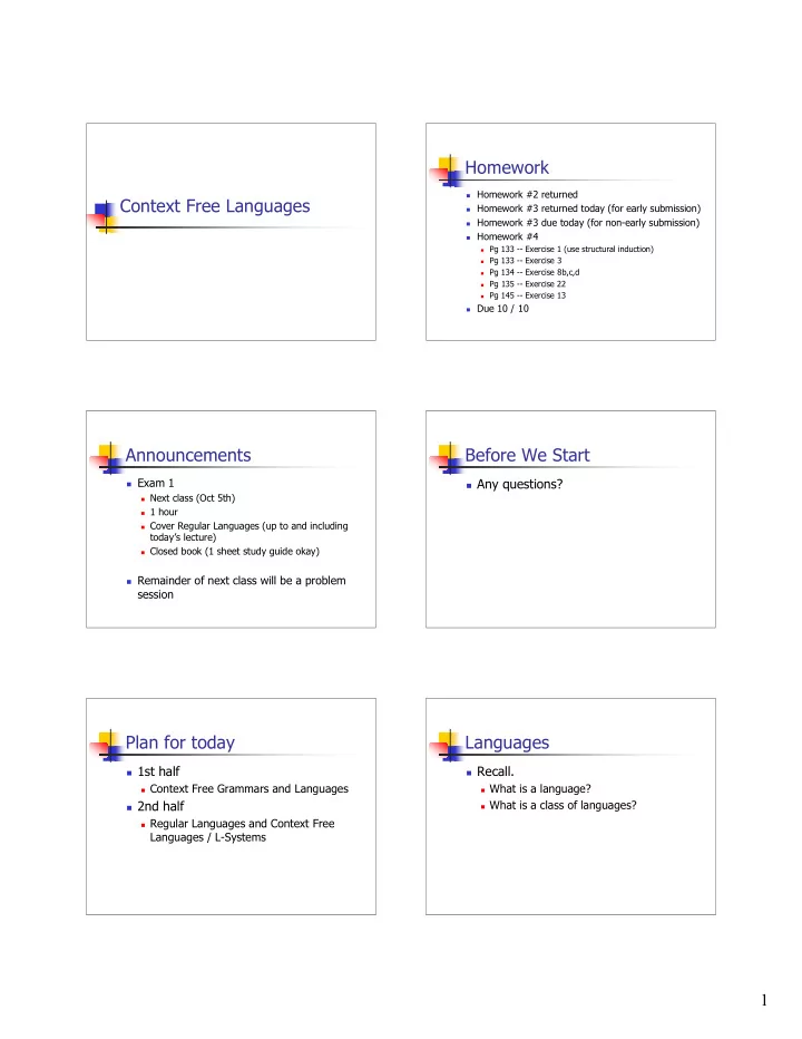 homework
