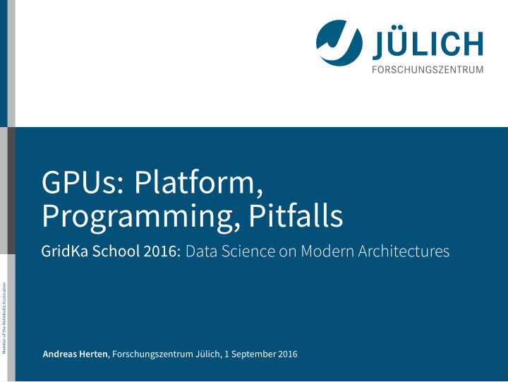 gpus platform programming pitfalls