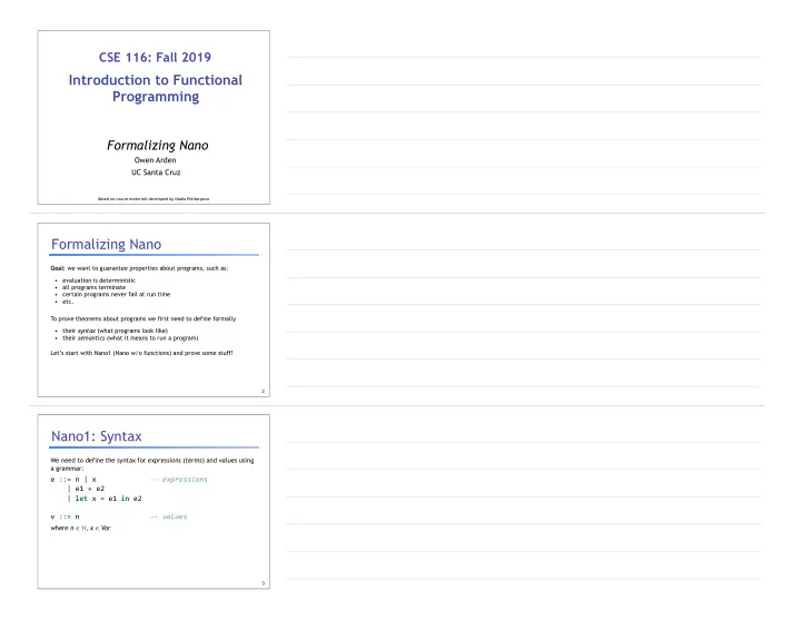 cse 116 fall 2019