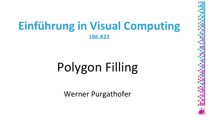 polygon filling
