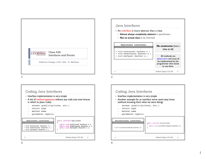 java interfaces