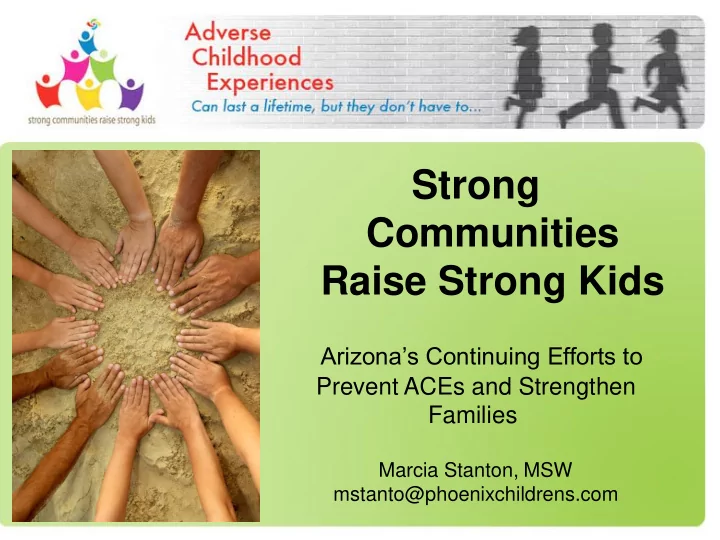 strong communities