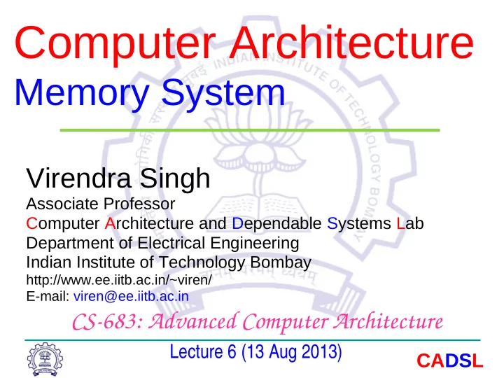 computer architecture