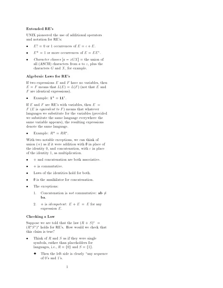 then the left side is clearly an y sequence of 0 s and 1