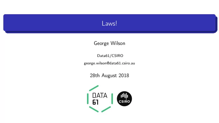 laws