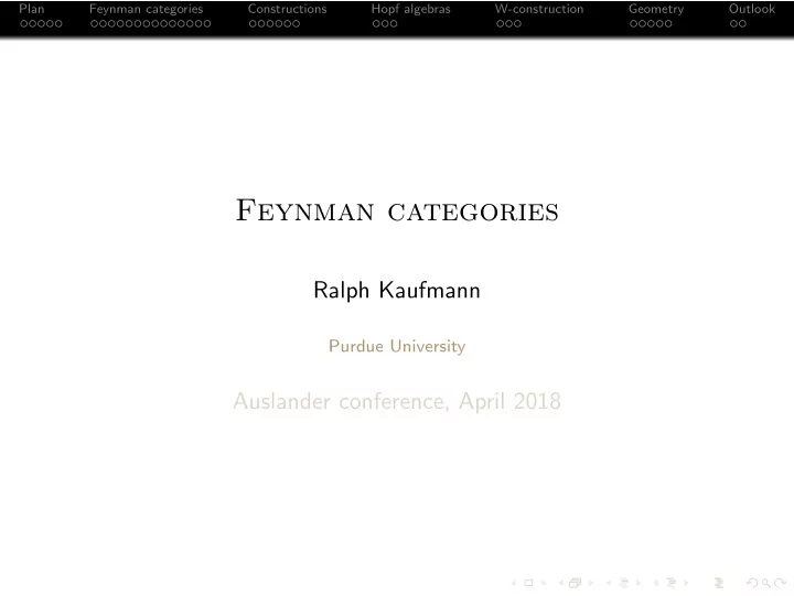 feynman categories