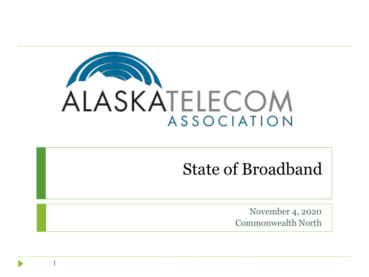 state of broadband