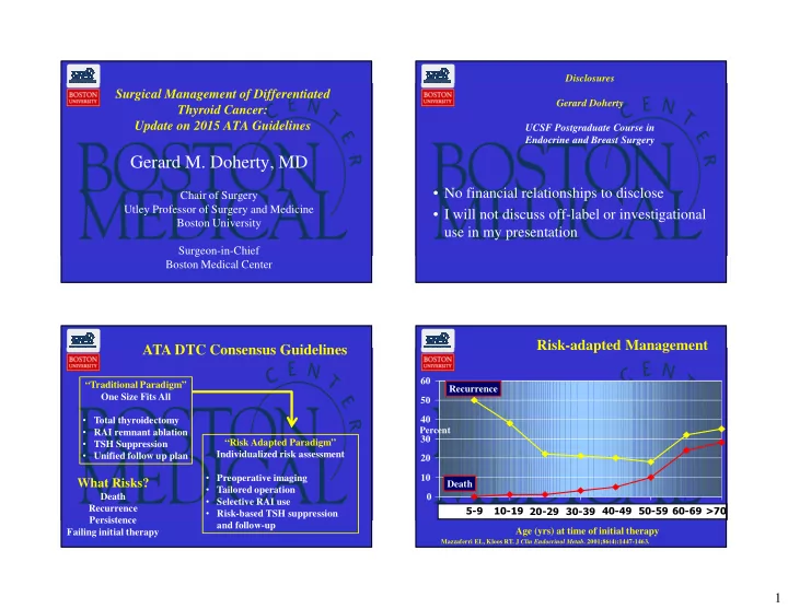 gerard m doherty md