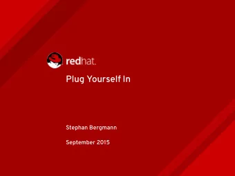 Plug Yourself In  Stephan Bergmann  September 2015  Learn how to write a Clang  compiler plugin.
