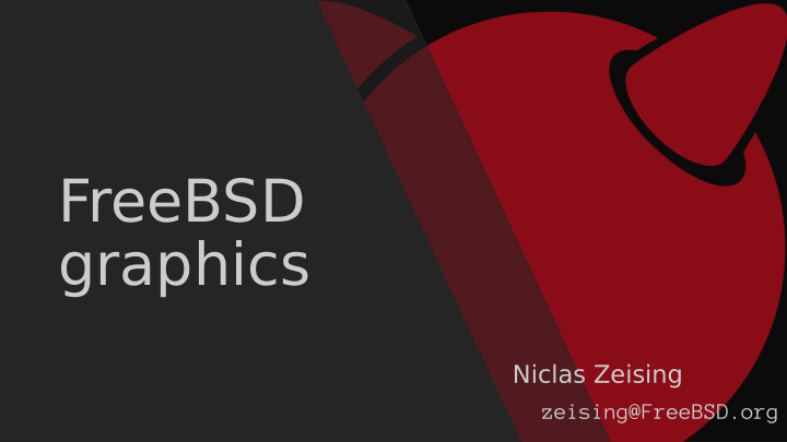 freebsd graphics