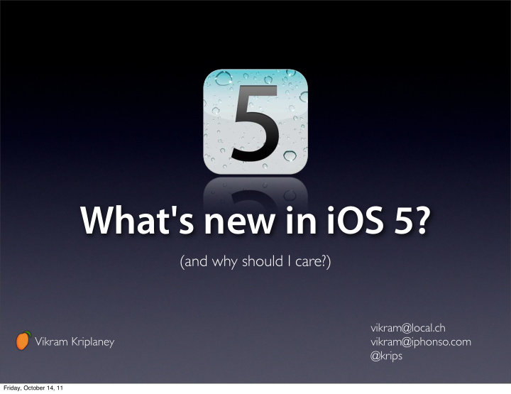 what s new in ios 5