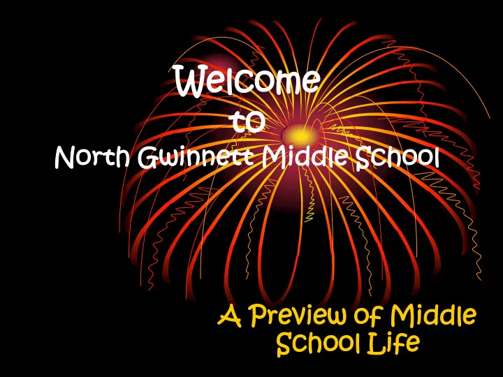 welcome lcome to